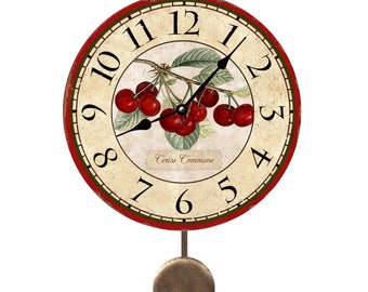 Cherry Pendulum Clock