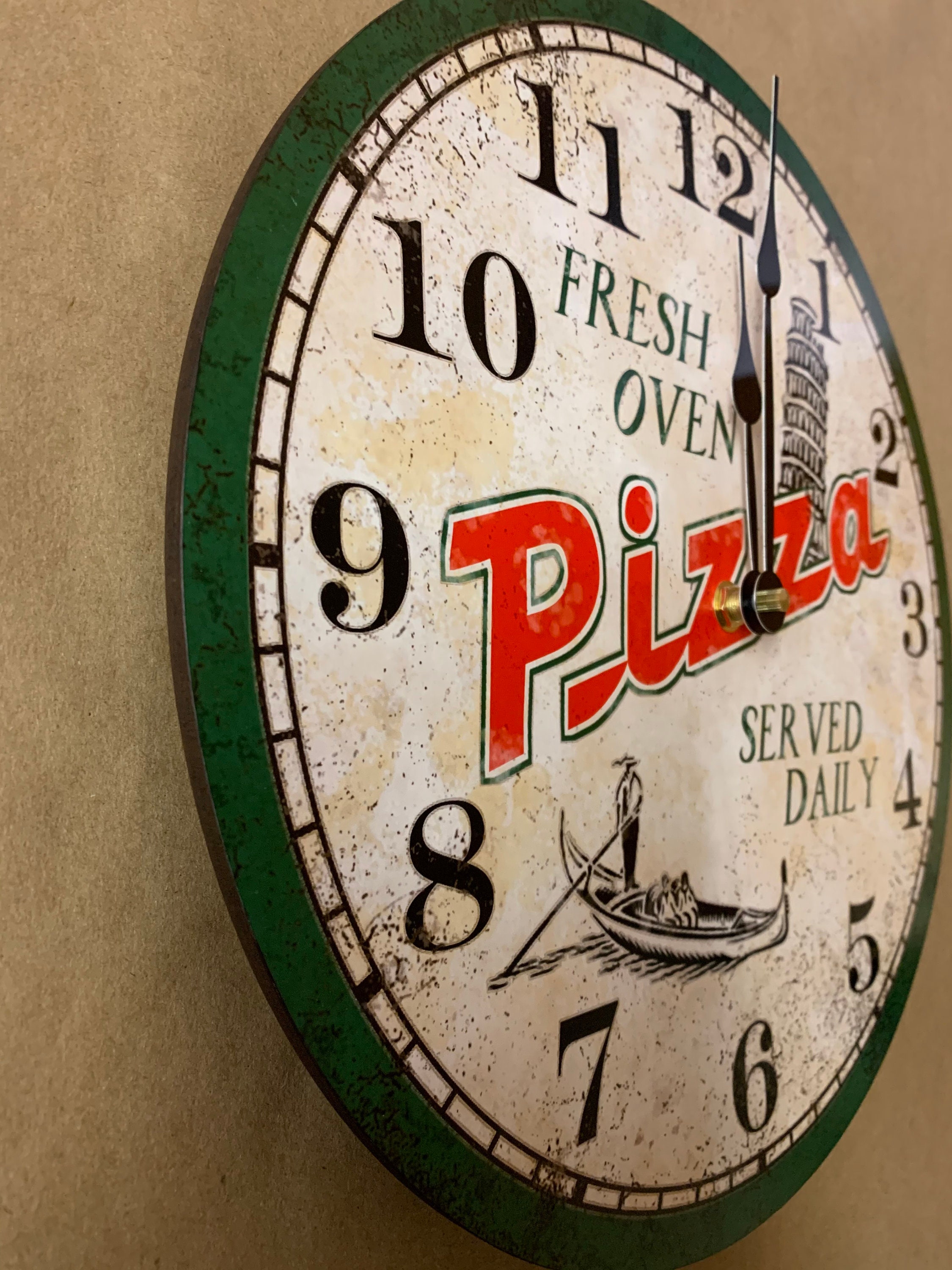 Papa's Pizzeria Clock for Sale by BalambShop