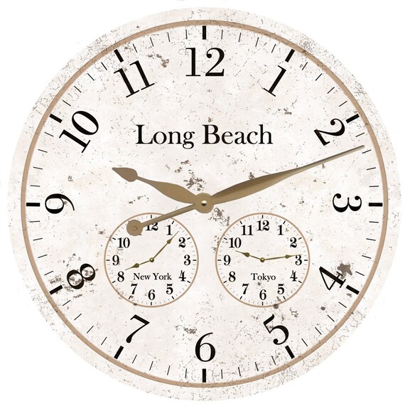 Time Zone Clock Personalized 23