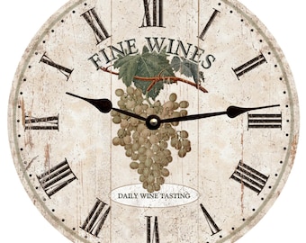 Wine Clock- Wine Wall Clock