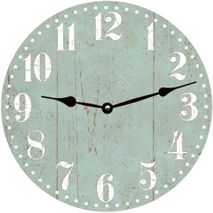 Seafoam Clock