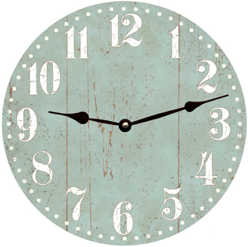 Seafoam Clock