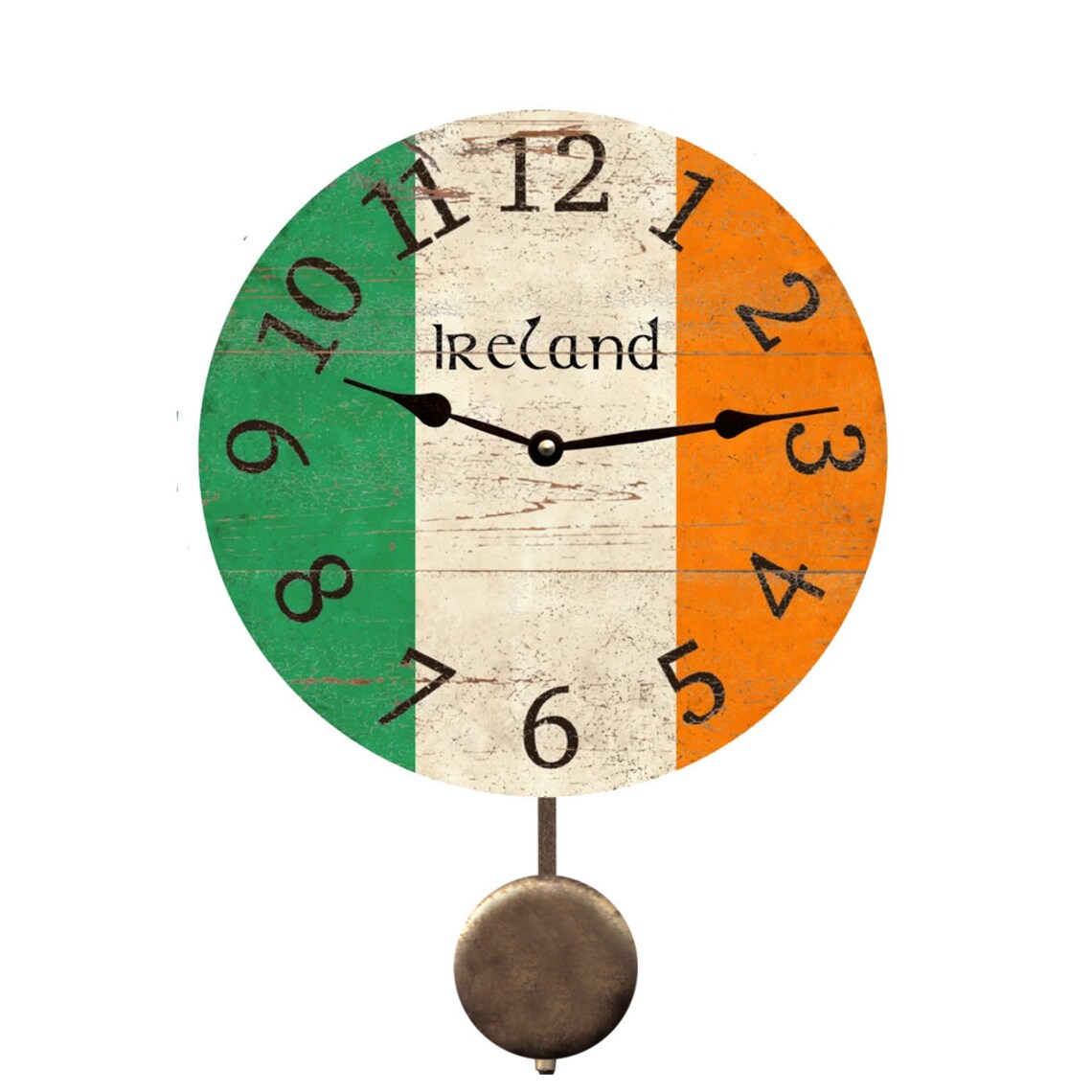 Irish Clock Ireland Clock Etsy