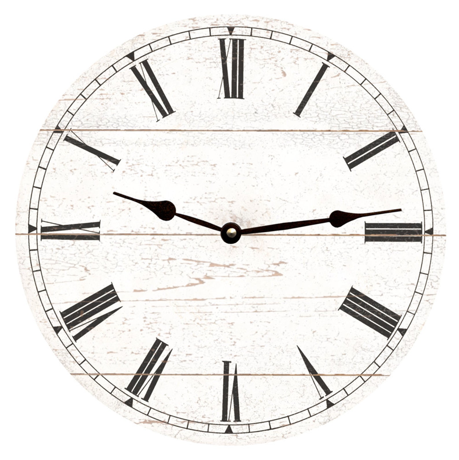 White Modern Clock White Wall Clock Wall Clock Etsy