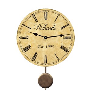 Personalized Clock - Pendulum