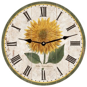 Handcrafted Mum Flower Clock – Perfect for Floral Lovers