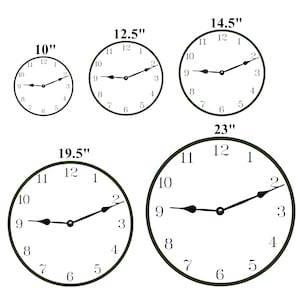 Personalized Kitchen Wall Clock- Gray Kitchen Clock - Etsy