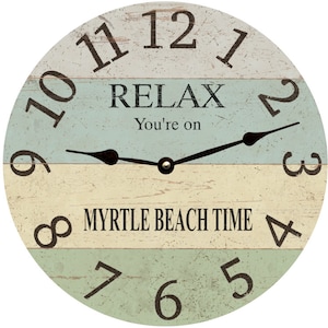 Personalized Coastal Clock