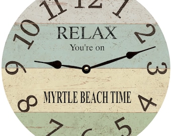 Personalized Coastal Clock