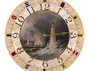 Unique Lighthouse Clock - Enhance Your Maritime Theme