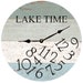 LAKE TIME Clock- Four Color Whatever Lake Time Clock