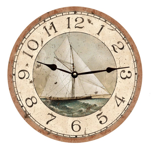 Sailboat Clock