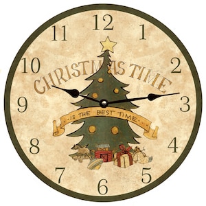 Christmas Time Clock