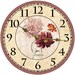 see more listings in the Floral/Fruit Clocks section