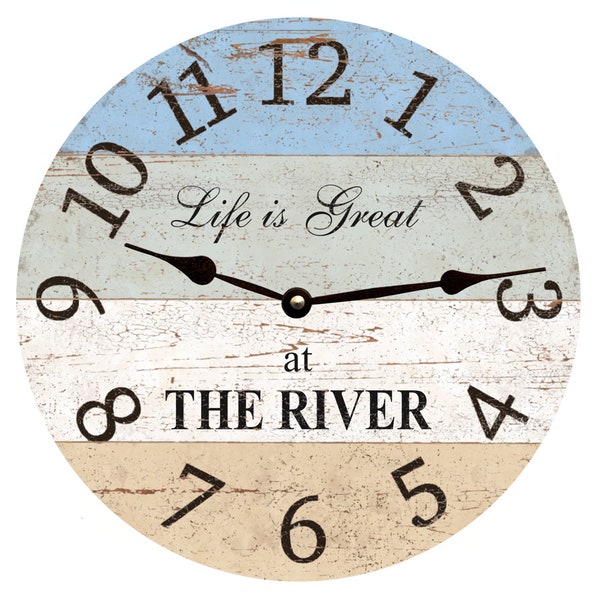 Life Is Great At The River Clock- River Clock