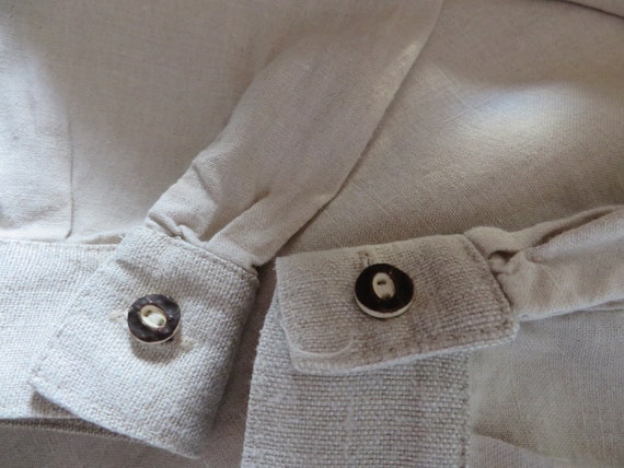 90s Women Dirndl Shirt Long Sleeve Embroidered Li… - image 9