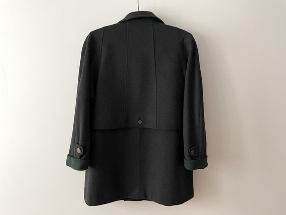 80年代 ビンテージKentウールダブルロングコート(アルパカ30%入