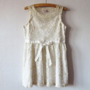 Vintage White Lace Mini Dress: Sleeveless Summer Sundress, Plus Size