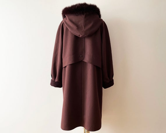 hooded topcoat