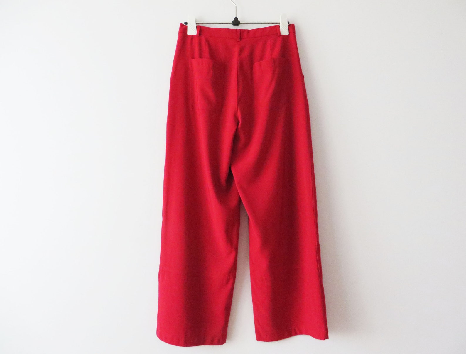 crimson red pants