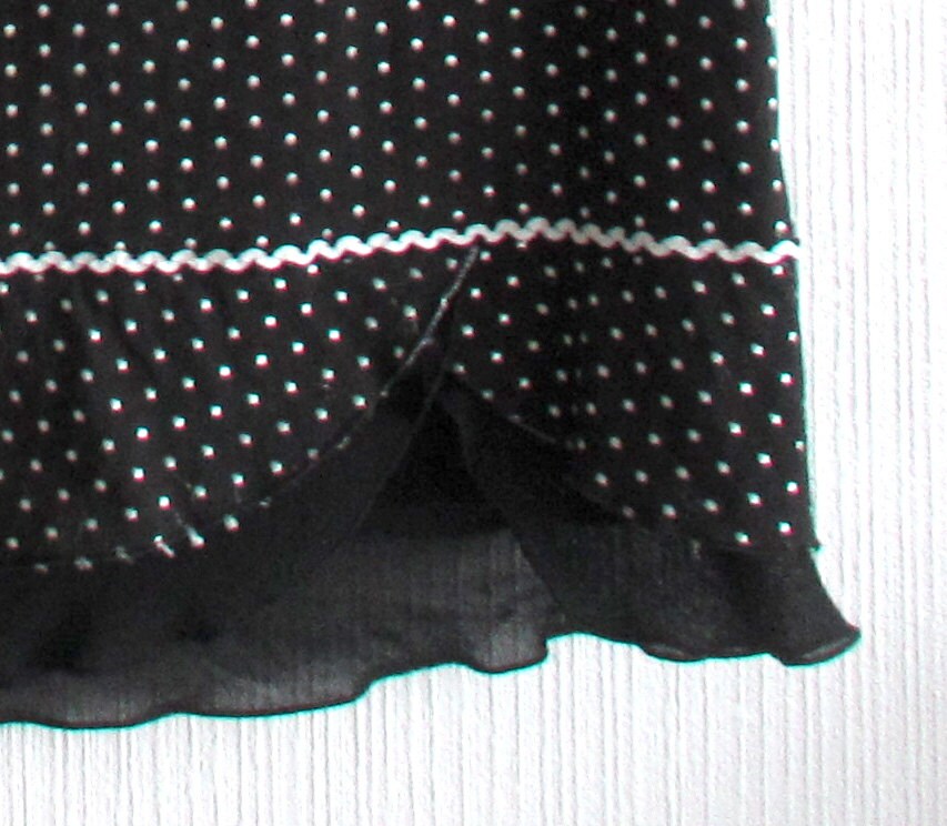 Black Pencil Skirt Flirty Ruffle Skirt Polka Dot Skirt High Waist Skirt Slim Fit Skirt Zipper Closure Skirt Black Office Skirt Medium Size Etsy Canada