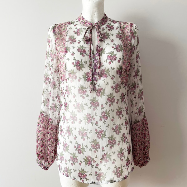 La Femme Chiffon Blouse By Tropic Dune main image 0