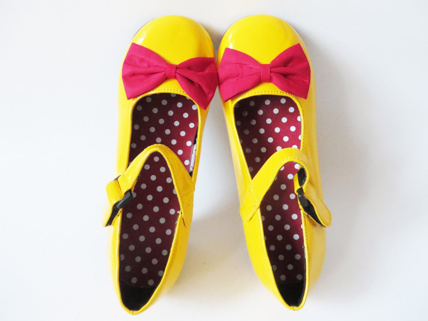 Disney Minnie Shoes Yellow Minnie Mouse Shoes Costume Shoes Etsy