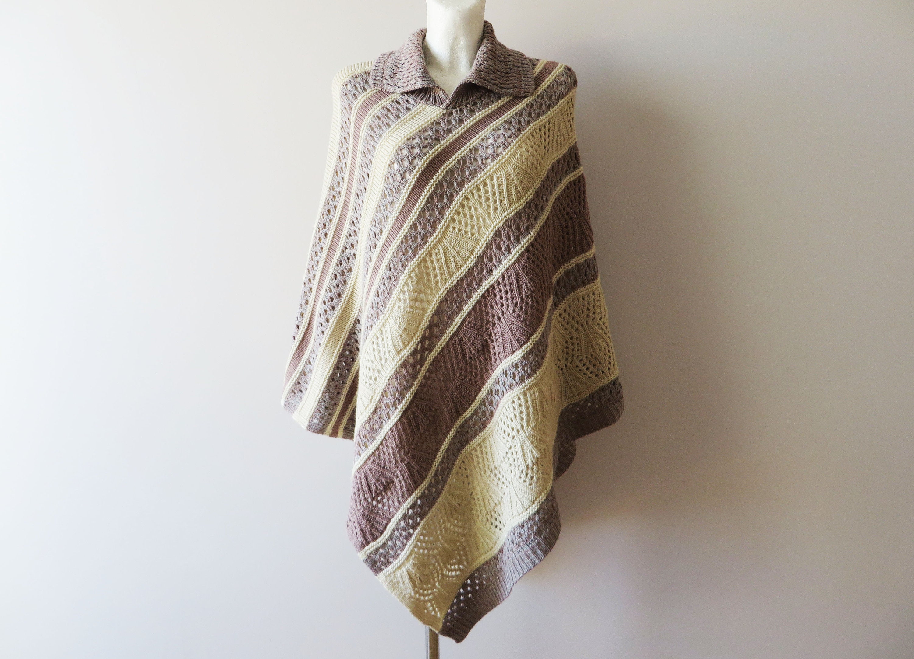 Nordic Poncho - Etsy Australia