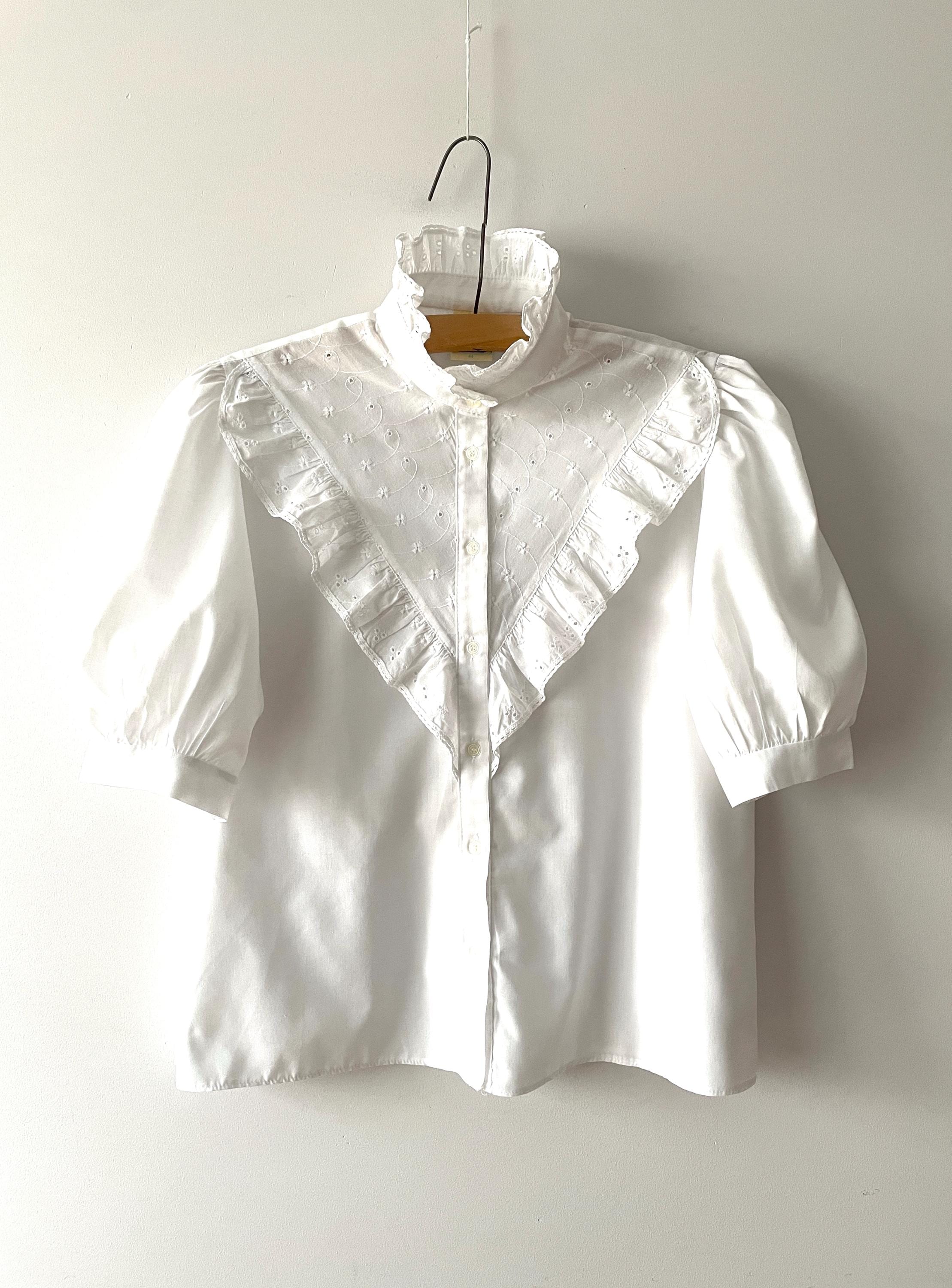 White Prairie Top - Etsy