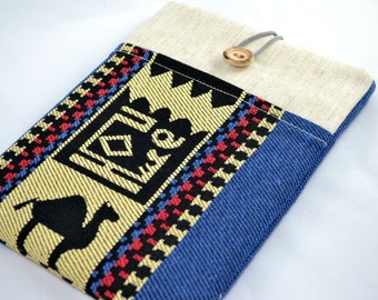 iPad Mini 3 , Nexus 7 Case, Kobo mini, Kindle, iPad Mini Case, Apple iPad Mini Case, Custom 6" or 7" tablet sleeve , Kilim