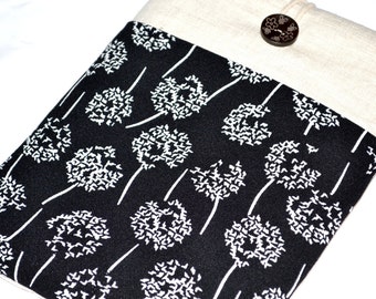 ipad mini case, new ipad mini case, kindle kobo samsung 6 or 8" tablet case, tablet case for 8"mini ipad case - Dandelion