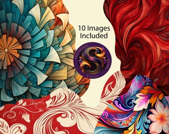 Colorful Backgrounds | 10 Images | Presentation Backgrounds | Instant Download | Visual | JPG Format | 150 DPI | Quality Images