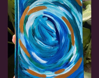 ESV Hand Painted Journalling Bible “A Wave of Grace”