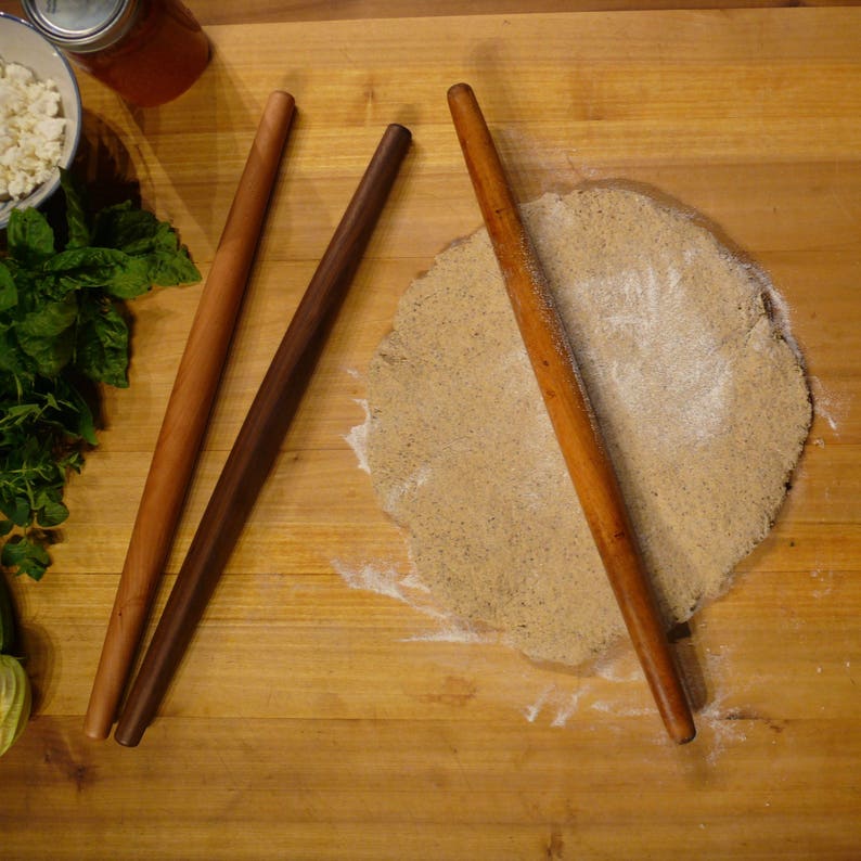 French Rolling pin Pastry pinWood Pin farmhouse Etsy