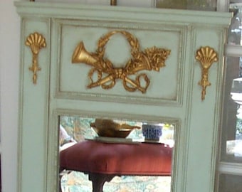 Wall Mirrors in French Design   Trumeau French Style Mirrors