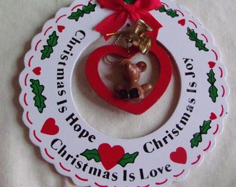 Christmas Wreath Ornament