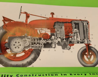McCormick Farmall H,M, and MD Tractor Brochure Catalog Advertising
