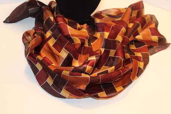 Scarf in Basketweave Pattern designed by Echo. - image 3