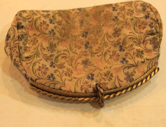 Brocade Tapestry Evening Bag from the 30's - image 2