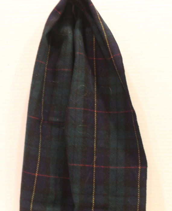 Tartan Wool Scarf