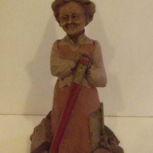 Tom Clark School Marm Statuary Art image 2