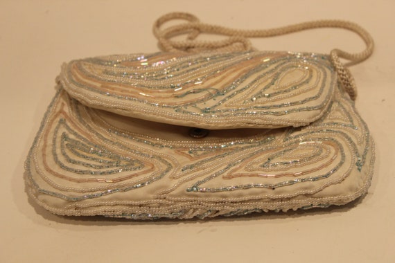 Evening Bag beads and Pearls FREE SH - image 1