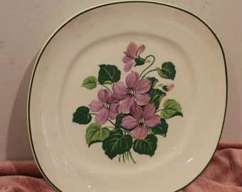 Large Taylor Plate or platter Hand Painted
