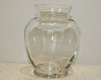 Vase in Clear Glass