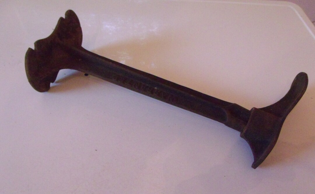 Antique Cast Iron Shoe Mold last Vintage Cobblers Tool Etsy