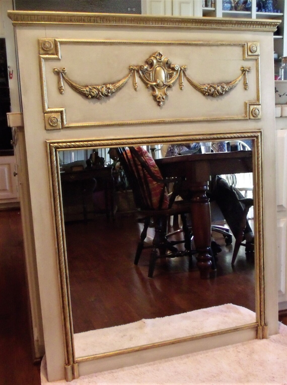 Handmade French Style Wall Mirror in Old World Finish Etsy