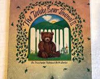 Teddy Bear Journals #1 and #2- Illustrated Bear Note