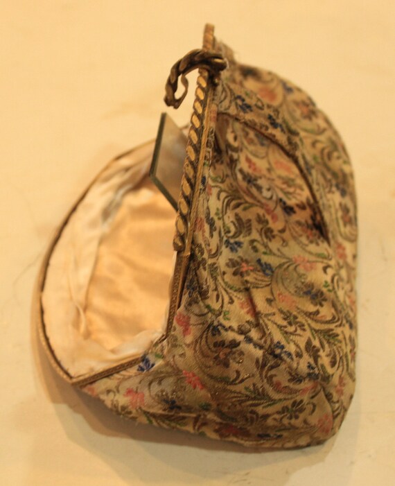 Brocade Tapestry Evening Bag from the 30's - image 7