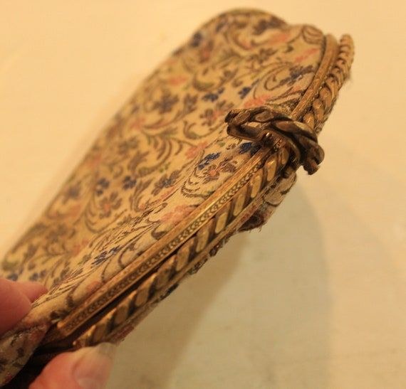 Brocade Tapestry Evening Bag from the 30's - image 8