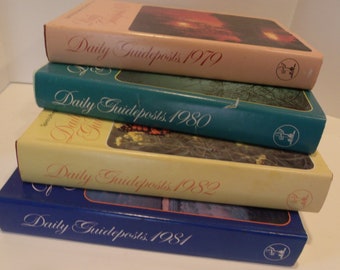Daily Guidepost Books 1979; 1980; 1981;1982